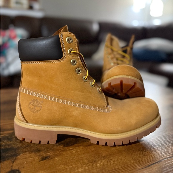 Timberland Other - Timberland Tan Boots with Nubuck Leather and Rubber Sole